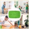 Reusable Mop Pads - Flat Dry Sweeping Cover - Washable Home Cleaning Pads for Laminate Floor Pet Hair Removal Commercial Outdoor Tile RV Counter Kitchen Hardwood Garage view 4