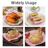 100 Pcs Greaseproof Paper Sheets,Burger Paper Sheets,25 X 21.5 cm Heart Style Wax Papers,Food Wrapping Papers,Sandwich Wrappers,Safe Greaseproof Deli Wrappers for Sandwiches,Burgers,Sweets,Cakes view 4