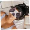 UTHCLO Cute Animal Sleeping Eye Mask with 3D Dog Design, Blocks Light and Fits Perfectly, Made from Short Plush and PES Fabrics, Lightweight Eye Cover for Sleeping Or Train Travel view 4