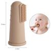 Vicloon Baby Silicone Finger Toothbrush, 2 Pcs Finger Toothbrush Oral Cleaner Kit, Soft Baby Infant Gums Massager Brush for Teething Relief and Oral Cleaning Care, Babies Toothbrushe for 6-18 Months view 2