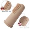 Vicloon Baby Silicone Finger Toothbrush, 2 Pcs Finger Toothbrush Oral Cleaner Kit, Soft Baby Infant Gums Massager Brush for Teething Relief and Oral Cleaning Care, Babies Toothbrushe for 6-18 Months view 3