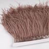 HtoxinDian 13-18CM 6M Ostrich Feather trim Cloth Belt for sewing DIY feather ribbon fringe Wedding dress clothes decoration view 1