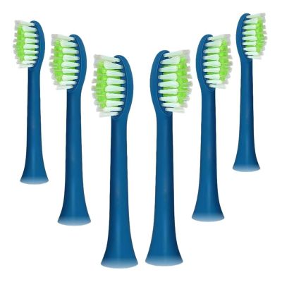 Electric Toothbrush Replacement HX2033 Brush Head - Compatible for Philips HX245W HX247C HX247M HX242W HX242B HX246L HX246P HX2461 HX2461B HX2452(6 Purple)