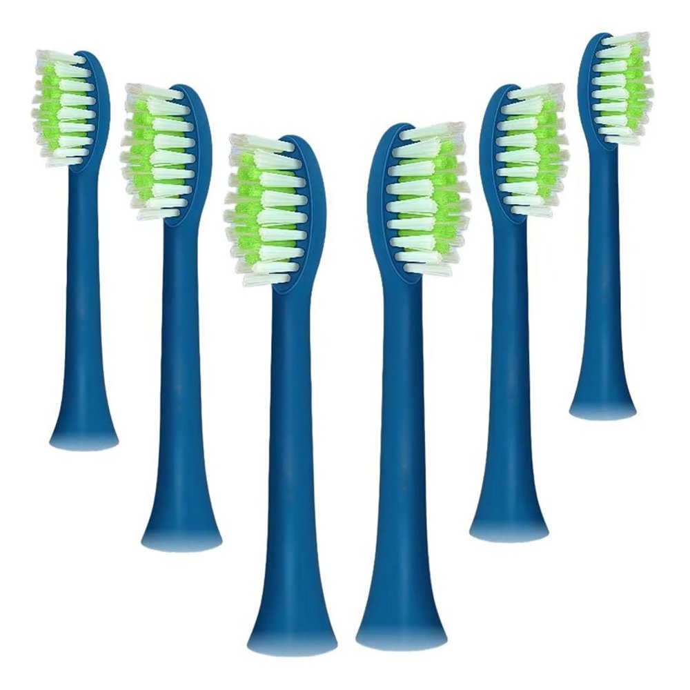Electric Toothbrush Replacement HX2033 Brush Head - Compatible for Philips HX245W HX247C HX247M HX242W HX242B HX246L HX246P HX2461 HX2461B HX2452(6 Purple)