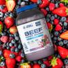 Applied Nutrition Beef Mass Gainer Protein Powder 42g Beef Protein Isolate, High Calorie Weight Gainer Supplement, Lactose Free, Low Sugar (3.13kg 25 Servings) (Tropical Vibes) view 3