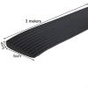 10FT Rubber Ramp for Wheelchairs Threshold Transition Strip for Easy Mobility (Black) view 3