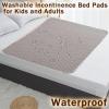 Morbuy Washable Incontinence Bed Pads for Kids and Adults, Waterproof Incontinence Pads for Bed Machine Washable Reusable Adjustable for Wheelchair Car Sofa (115*200cm,SC Red Tartan) view 3