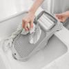 board 2 in 1 Portable Nonslip Plastic Washing Laundry Board with Soap Holder view 2