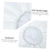 Mikinona Shampoo Hat for No Water Rinse Non-woven Fabric Microwaveable Simple Design Not Easy to Deform or Break, Hair Wash Cap for Pregnant Women and Postpartum Use view 3