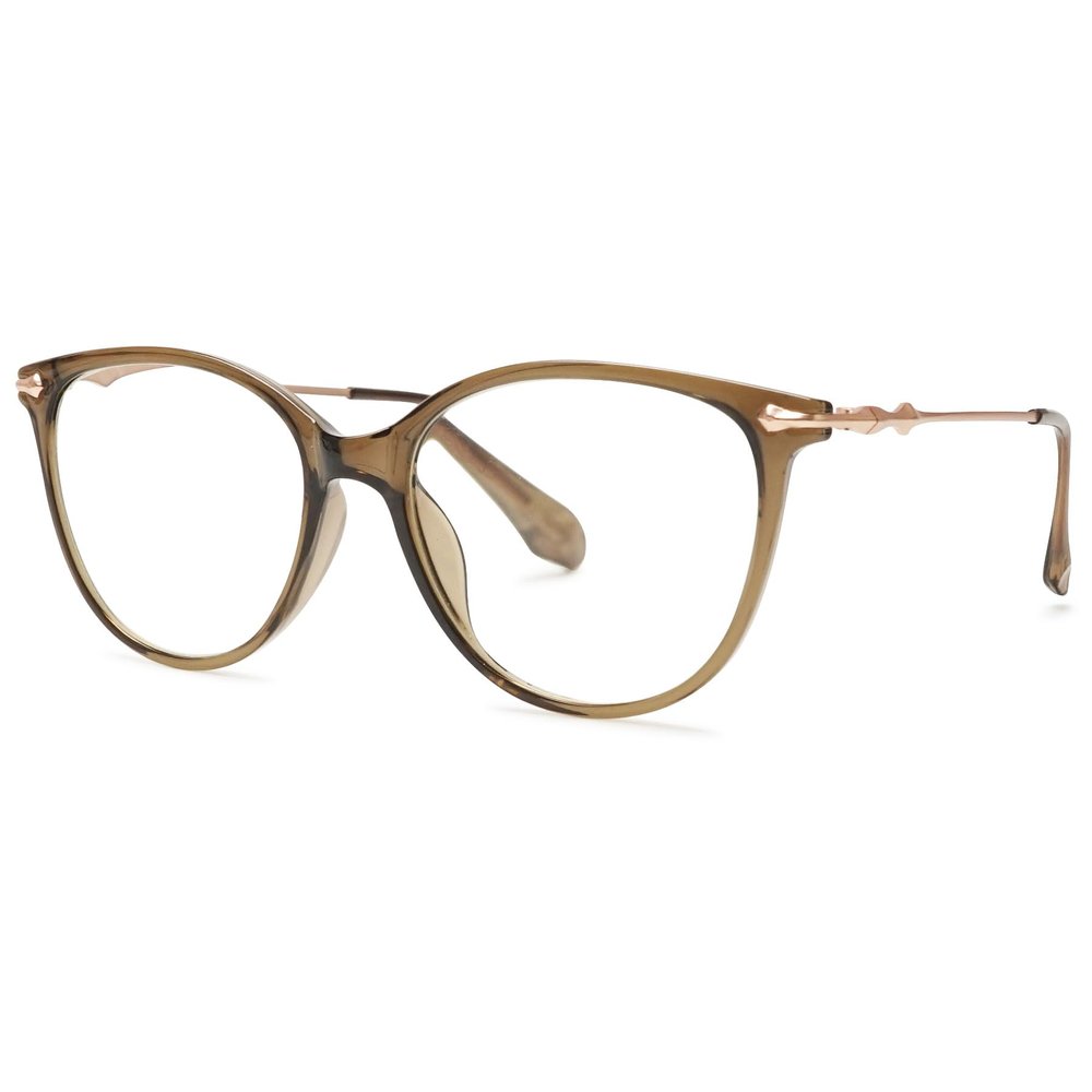 ALKAHE Large Reading Glasses for Women Men Oversized Cat Eye Thin Frame Blue Light Blocking Computer Readers Eyeglasses Green Frame Gold Arm Glasses 3.5