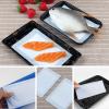 Meat Pads - 50/80 Grams Kitchen Paper | 100PCS Absorbent Dri Lock | Multi Size, PE Film, SAP and Non-Woven Fabric, Hygienic Kitchen Supplies for Fresh Clean Food, Absorbent Pads for Home and Shop view 3