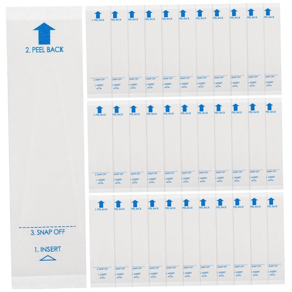 BAZEITFLOW Disposable Covers 100pcs Digital Probe Protective Thin Film Hygiene Sleeve for and Home Use