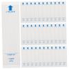 BAZEITFLOW Disposable Covers 100pcs Digital Probe Protective Thin Film Hygiene Sleeve for and Home Use view 1