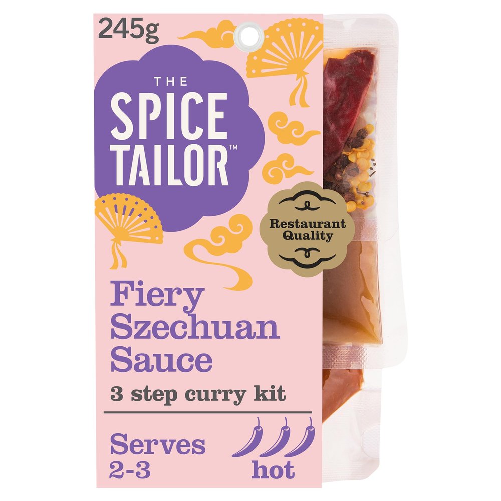 The Spice Tailor Fiery Szechuan Sauce Kit, 245 g (5-Pack)