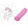 10 Meter Long Pink Multifunctional Rope, Indoor Fun Yoga Leg Strap, Portable Training Equipment, Couple Gift view 2