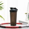 Jooehyer 4X Shaker Cup Sports Portable Convenient Stirring Cup 600Ml Plastic Shakers Bottle Adults Black view 3