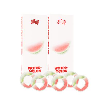 air up Watermelon Multipack | 6x Pods | Tasting Set Flavour Pods for 30 litres of sugar-free | For original air up bottle