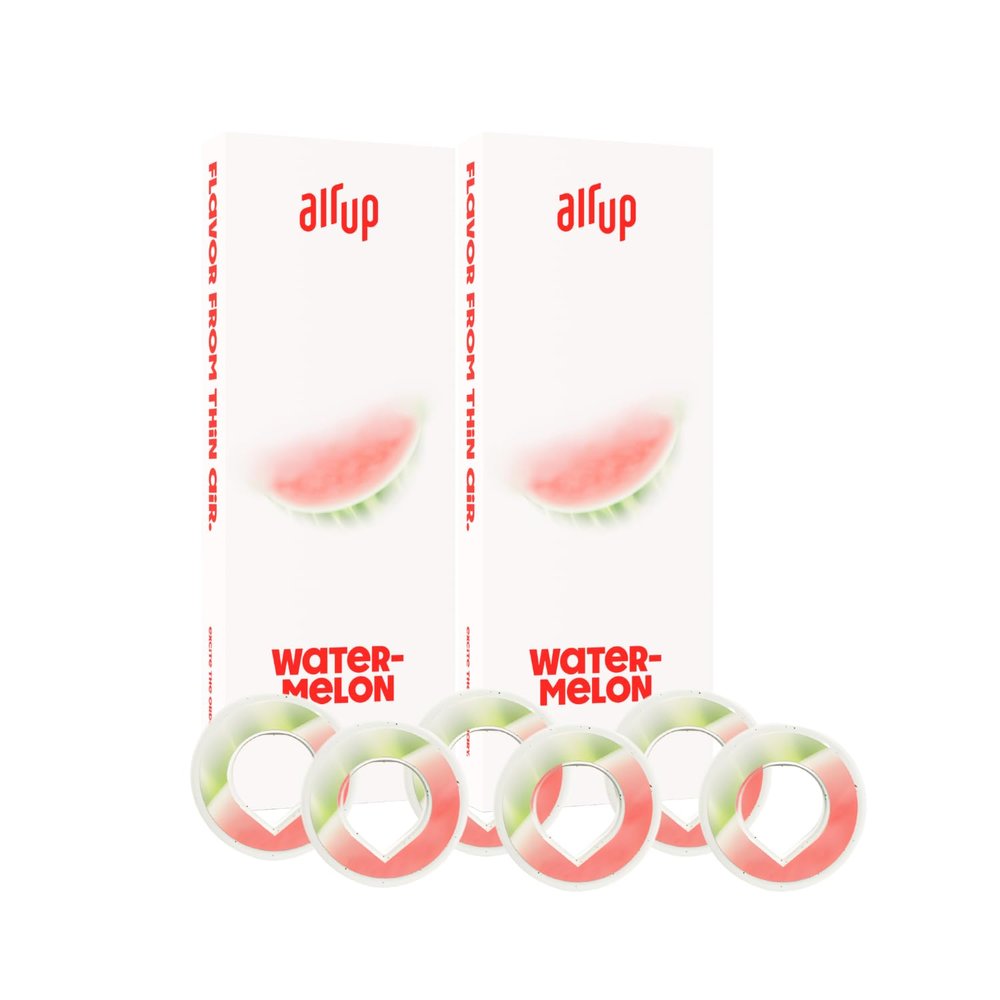 air up Watermelon Multipack | 6x Pods | Tasting Set Flavour Pods for 30 litres of sugar-free | For original air up bottle