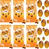 Bubbles Orange Chocolate Share Bag 70g Light & Bubbly Orange Centre with Chocolate Shell Perfect Christmas Stocking Filler & Festive Treat - Aro (6 x Bag) view 1