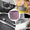 Steel Wool Cleaning Pads 10 Pcs Pre-Soaped Pads Household Cleaning Tool view 4