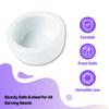 We Can Source It Ltd Butter Pat 3cl 1oz Pack of 12 Durable Stoneware with Classic Design Ideal for Serving Butter Spreads Condiments in Restaurants Cafes Hotels Catering and Elegant Dining Settings view 3