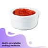 We Can Source It Ltd Butter Pat 3cl 1oz Pack of 12 Durable Stoneware with Classic Design Ideal for Serving Butter Spreads Condiments in Restaurants Cafes Hotels Catering and Elegant Dining Settings view 4