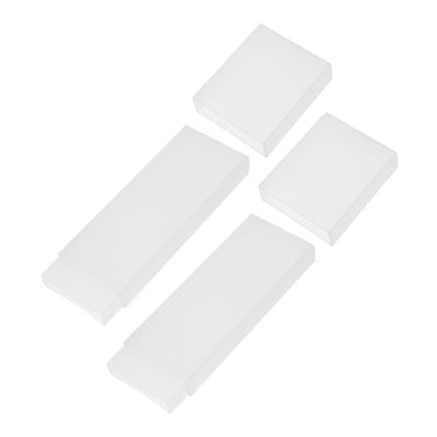 BAZEITFLOW 2pcs Plastic Tongue Scraper Carrier Box for Travel and Daily Use, Lightweight Portable Storage Case with Safe Protection for Tongue Cleaning Tools