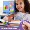 14/28Pcs Soft Silicone Pen Grip Ergonomic Writing Aid Grip Pencil Holder Gripper For Student Toddler Preschooler Sensory Stress Relief Pencil Covers view 4