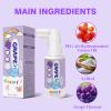Oral Spray for Children, Cleans Teeth Gently, Freshens Breath Instantly, Pocket - Sized for Hassle - Free Portability (2Pack, Grape) view 2