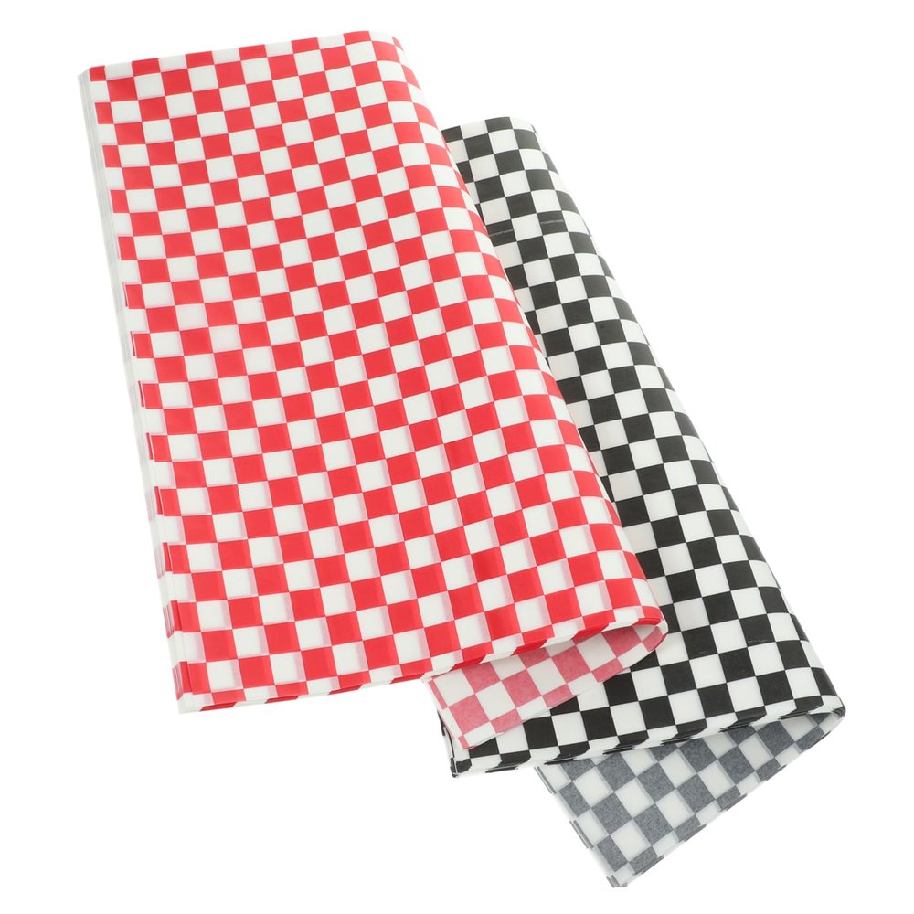 LIGIGWASH 100 Sheets Food Wrapping Paper Greaseproof Sandwich Paper Assorted Colour Lightweight Multipurpose Use
