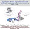 Adjustable Wrist Rehab Device - 90 Angle Exercise Tool for Joint Recovery & Strength Training - 5 Finger Separation (Left Hand) - Effective Rehabilitation Aid view 3