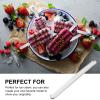Acrylic Ice Cream Sticks for Children 50 Pcs Rounded Edges view 4