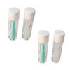 VALICLUD 4pcs Lens Remover and Suction Stick Tool Set Case, White and Green, Portable Eyeglasses Removal Kit for Handling and Travel Use view 1