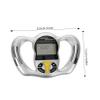 BIUDECO Handheld Body Fat Tester with LCD Screen, Accurate Body Fat Measuring Device Featuring User-Friendly Interface and ABS Material, for Fitness Health Assessment Anytime, Anywhere view 2