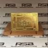 Shri Bala Yantra in Pure Copper Activated & Energized (2 X 2 Inch) Gold Plated view 2