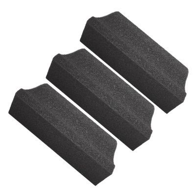 ELAYARD 3pcs Beard Hair Cleaning Sponges for Sink Beard Sponge Cleaner Hair Catcher Grooming Tool Trimming and Maintenance
