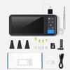 Digital Otoscope with 6 LED Lights and 4.5 Inch Screen - Rechargeable for Ear Wax Removal in Adults, Children, and Pets view 2