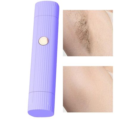 Bikini Hair Remover 2 in 1 Portable Electric Shaver for Armpits Double Head Trimmer for Body Face Legs Armpits Arms Travel Gym Summer