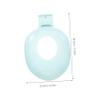 Homoyoyo Sitz Bath Basin for Postpartum and Feminine Hygiene with Lid, Deep Toilet Potty Training Bowl for Pregnant Women and Elderly Care, Medical Sitz Bath Seat Cover for Perineal view 2