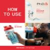 PhD Pre-Workout Powder - Blueberry Pre-Exercise Drink with Creatine, L-Citrulline, L-Leucine and Collagen - with Caffeine - 500g view 4