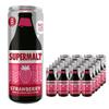 Supermalt Strawberry | No Added Sugar | 330ml Can | Pack of 24 I Whole Case view 1