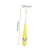 LALADEFIEE Manual Toothbrush with Yellow Storage Bucket with Supple Bristles and Comfortable Oral Cleaning Tool Practical Toothbrush Children for Babies and Kids view 2