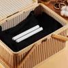 Wouueso 24 Pcs Diatomite Moisture Absorbing Stick Water Absorption Rod Drying Stick Diatomaceous Earth Desiccant view 4