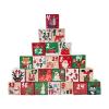 Christmas Calendar Box Festive Countdown Calendar Empty Container Organizer view 1