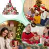 Christmas Calendar Box Festive Countdown Calendar Empty Container Organizer view 4