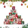Empty | Countdown Box with Candy 24 Days, Festive Organizer Container for Kids Activities and Group Parties view 1