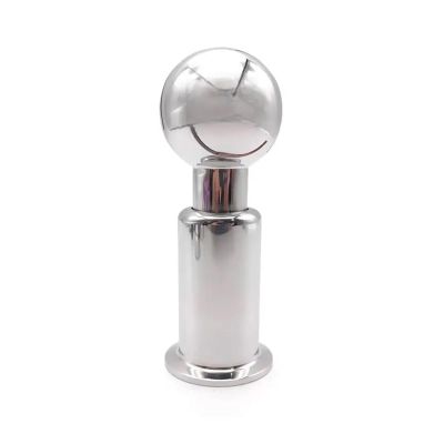 2" Rotary Spray Ball CIP Tank Cleaner 360 Rotating Cleaning Head SS304 Tri Clamp Connection