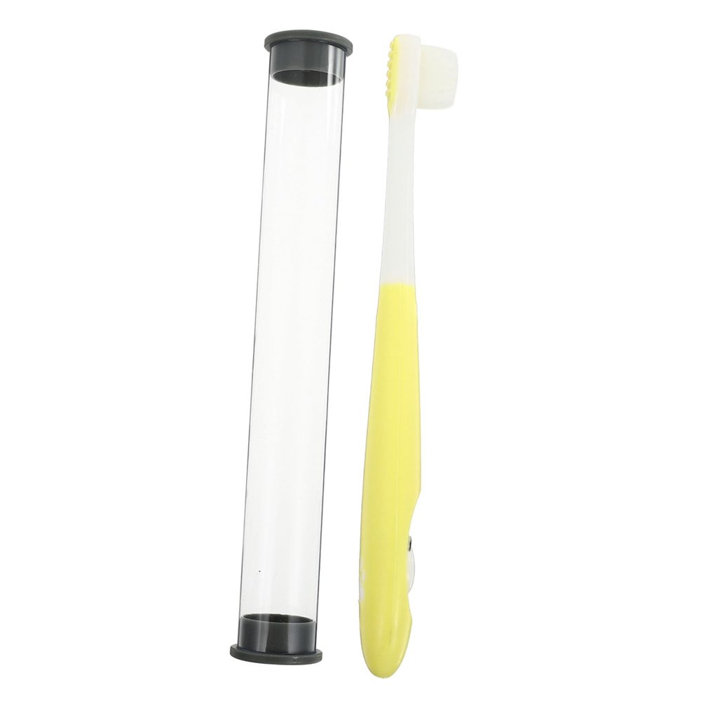 GARVALON Kids Toothbrush Soft Bristles, Comprehensive Cleaning with Comfortable Grip, Practical Children Tooth Brush with Storage Bucket for Age 2-12