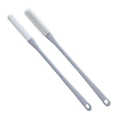 Silicone Foot Brush Extended Handle Deep Cleaning Soft Silicone Bristles