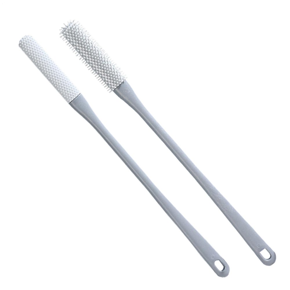Silicone Foot Brush Extended Handle Deep Cleaning Soft Silicone Bristles